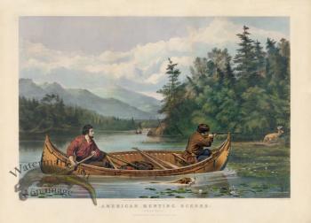 American Hunt Scene